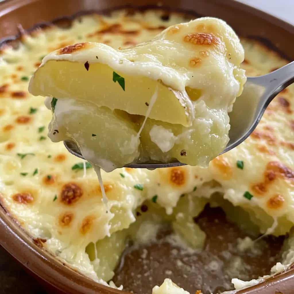 Batata Gratinada Cremosa