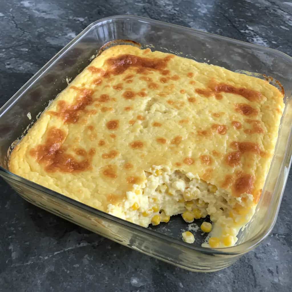 Batata Gratinada Cremosa com Milho