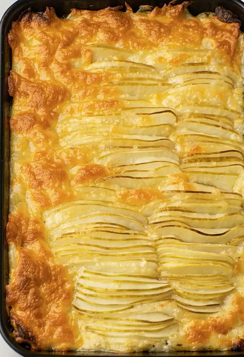 Foto deliciosa de Batata Gratinada Simples no Forno pronta para servir - Outras Receitas