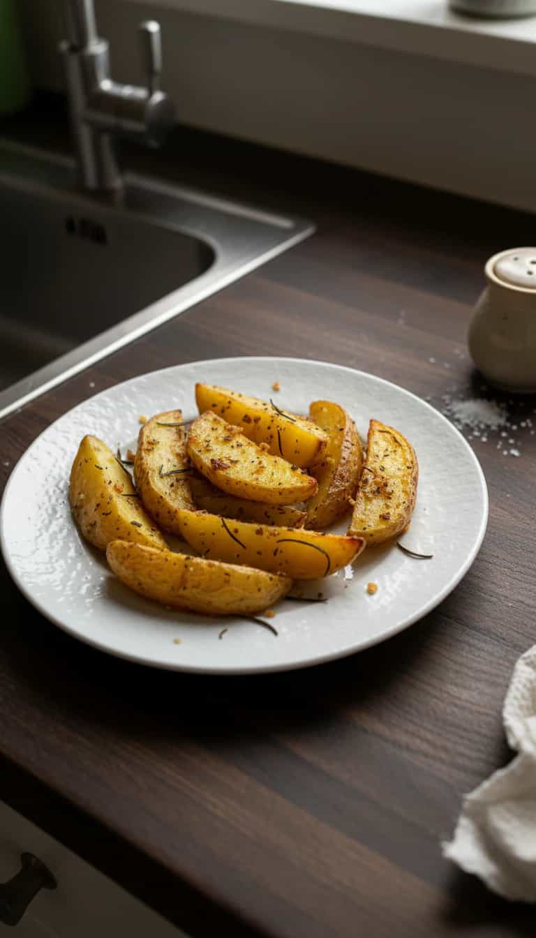 Foto deliciosa de Batata rústica pronta para servir - Outras Receitas