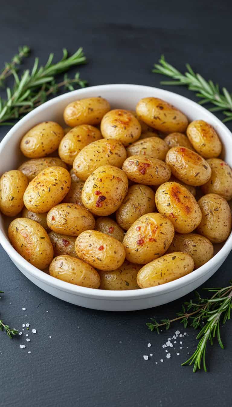 Foto deliciosa de Batatas ao Forno pronta para servir - Almoço & Jantar