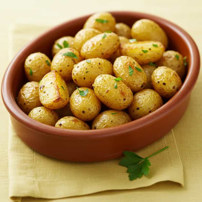 Foto deliciosa de Batatas ao Molho Provençal pronta para servir - Outras Receitas