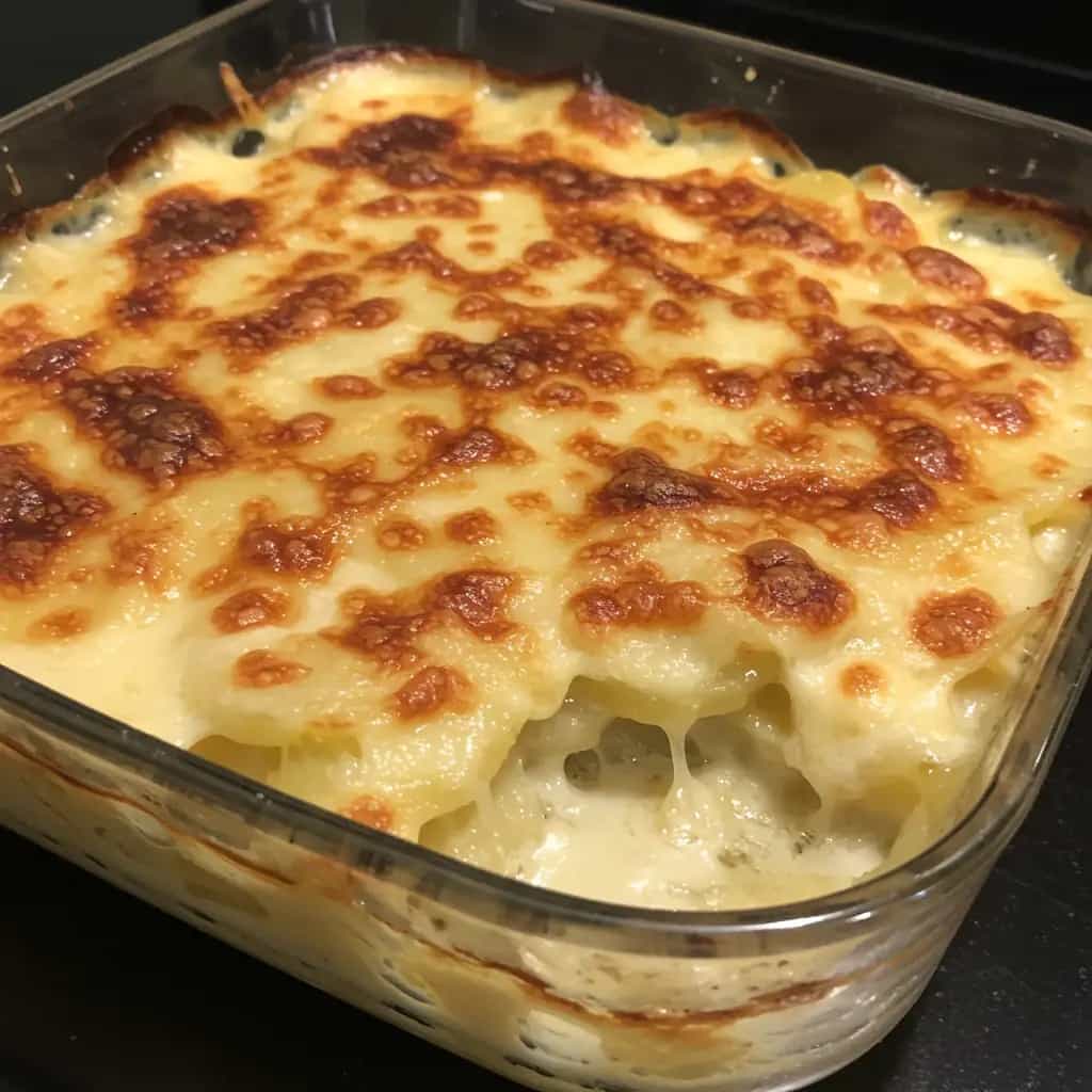 Batatas Gratinadas ao Forno