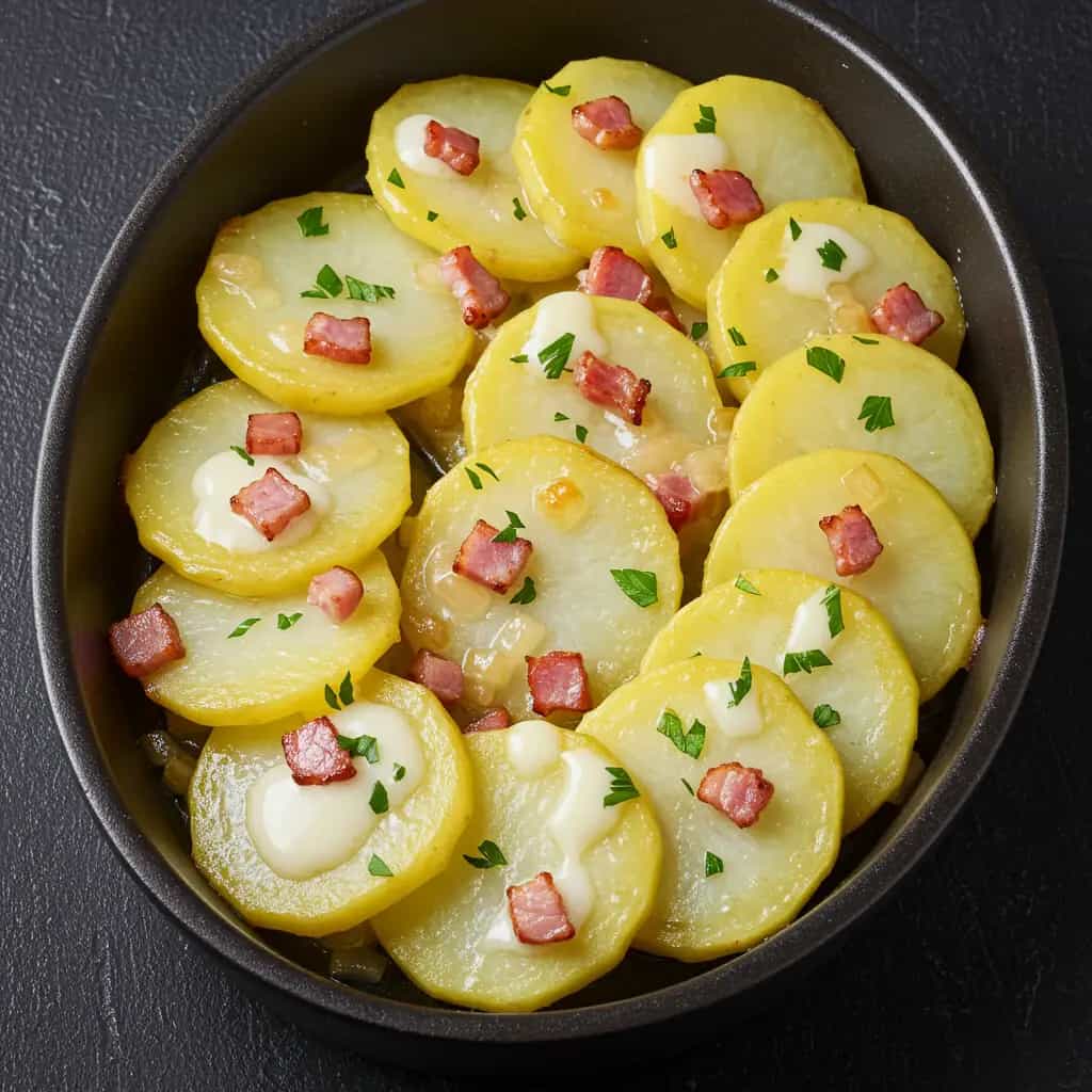 Batatas gratinadas