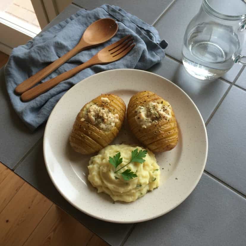 Foto deliciosa de Batatas Recheadas com Frios pronta para servir - Outras Receitas