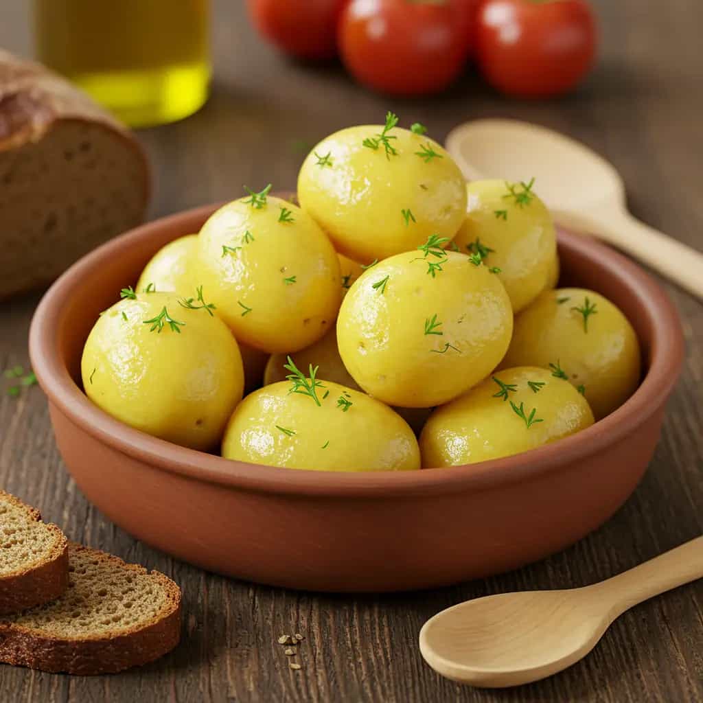 Batatas Souté ao Alho