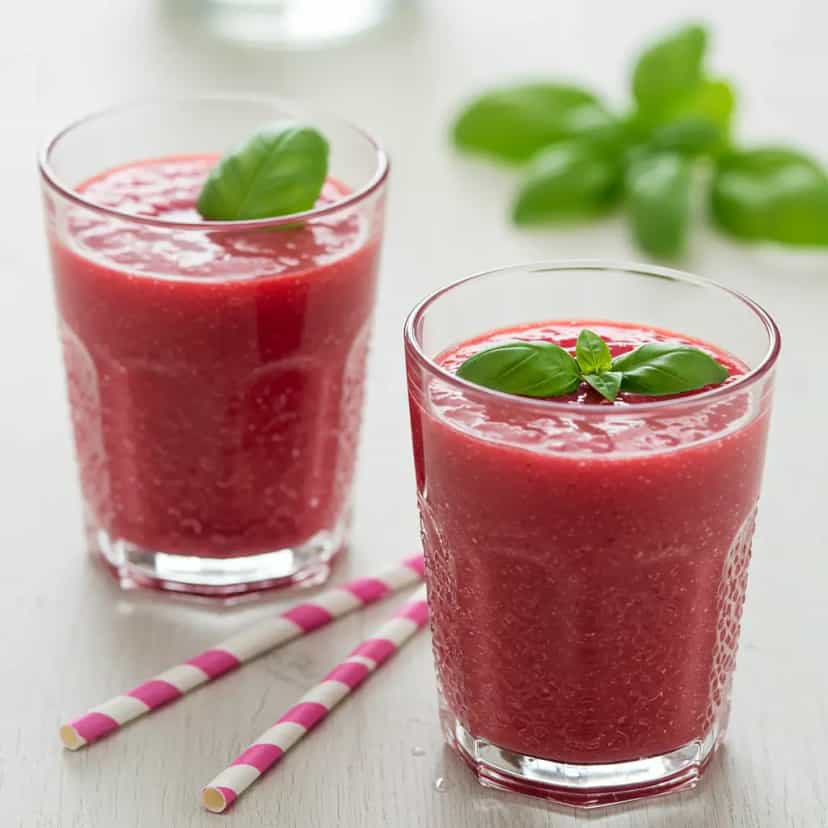 Foto deliciosa de Batida Cremosa de Vinho pronta para servir - Coquetéis