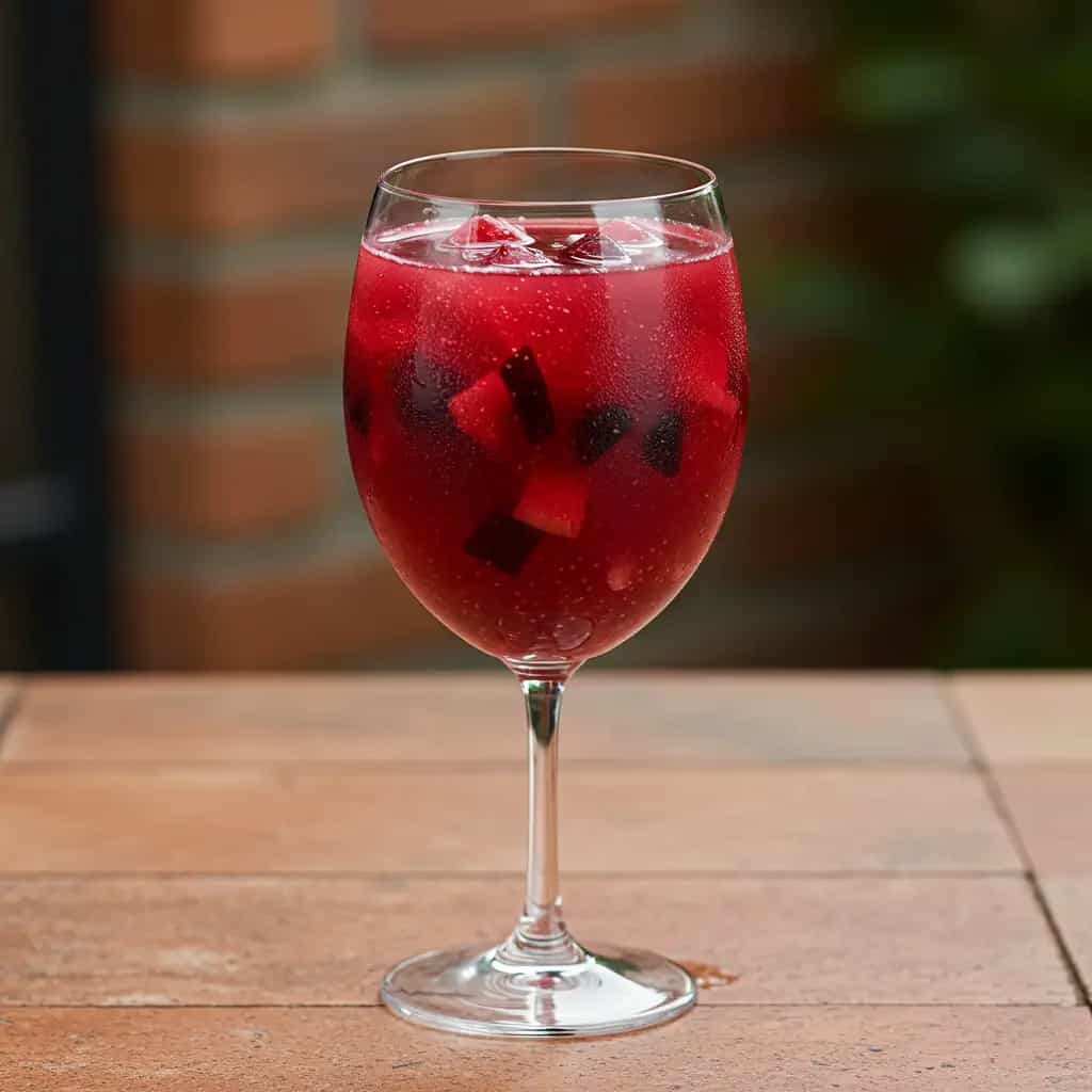 Batida Refrescante de Ameixa e Saquê