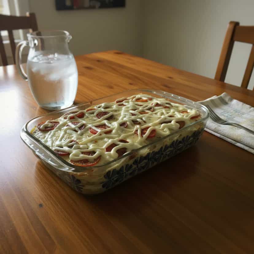 Foto deliciosa de Bauru de Forno pronta para servir - Lanches de Padaria