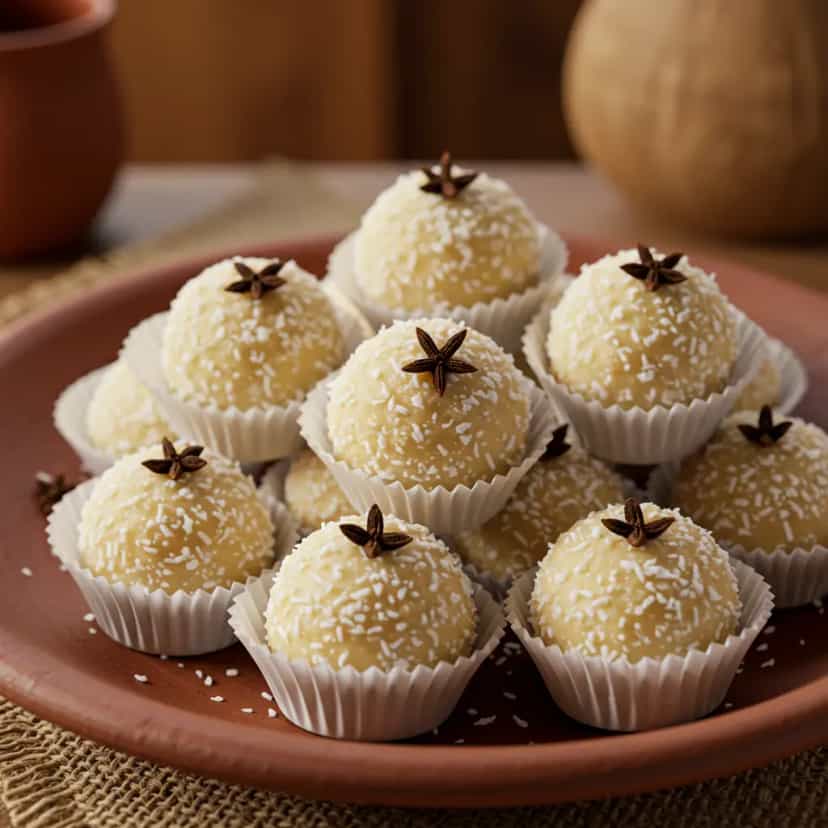 Foto deliciosa de Beijinho de Coco com Cravo pronta para servir - Outras Receitas