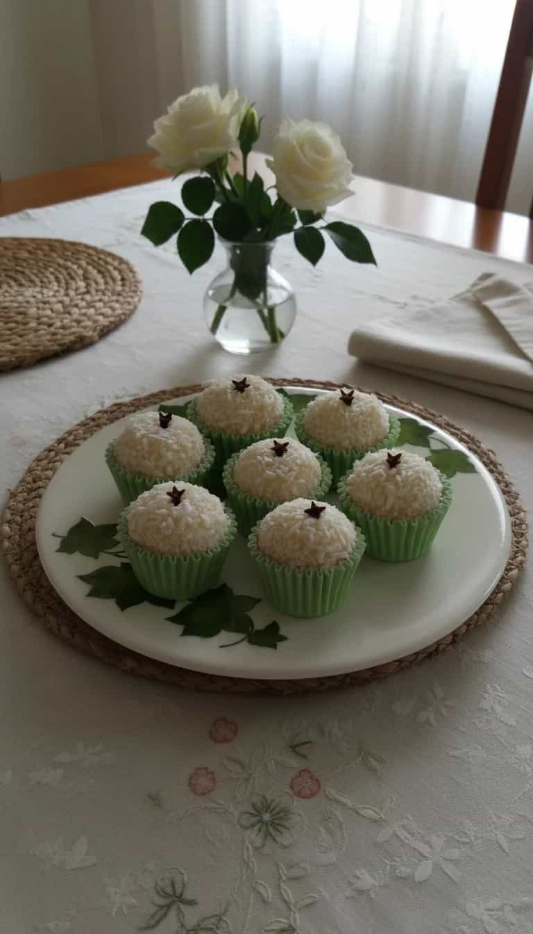 Foto deliciosa de Beijinho de Coco Cremoso com Baunilha pronta para servir - Outras Receitas