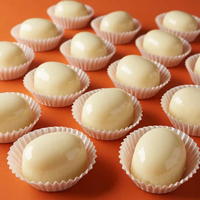 Foto deliciosa de Beijinho de Coco sem Leite Condensado pronta para servir - Sem Assar