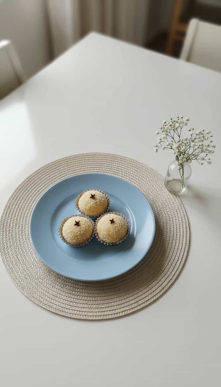 Foto deliciosa de Beijinhos de Coco Tradicionais pronta para servir - Outras Receitas
