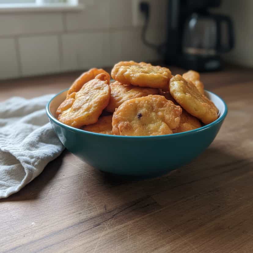 Foto deliciosa de Beringela à Milanesa Crocante pronta para servir - Salgadinhos