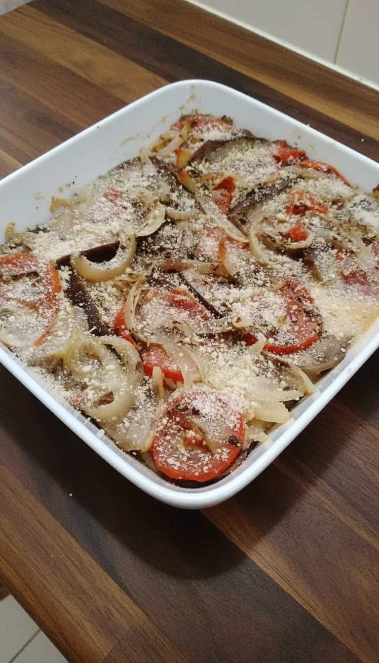 Beringela ao Leite de Coco