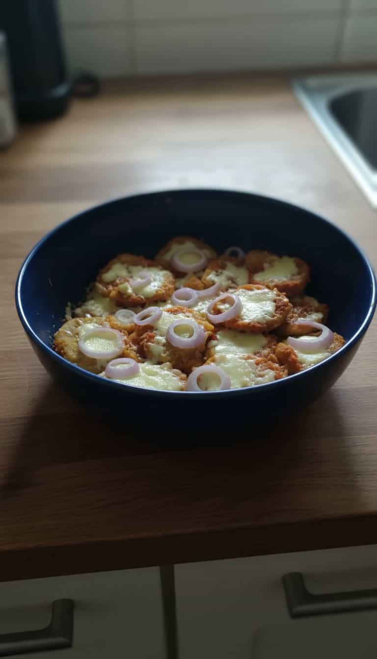 Foto deliciosa de Berinjela à Milanesa pronta para servir - Almoço & Jantar