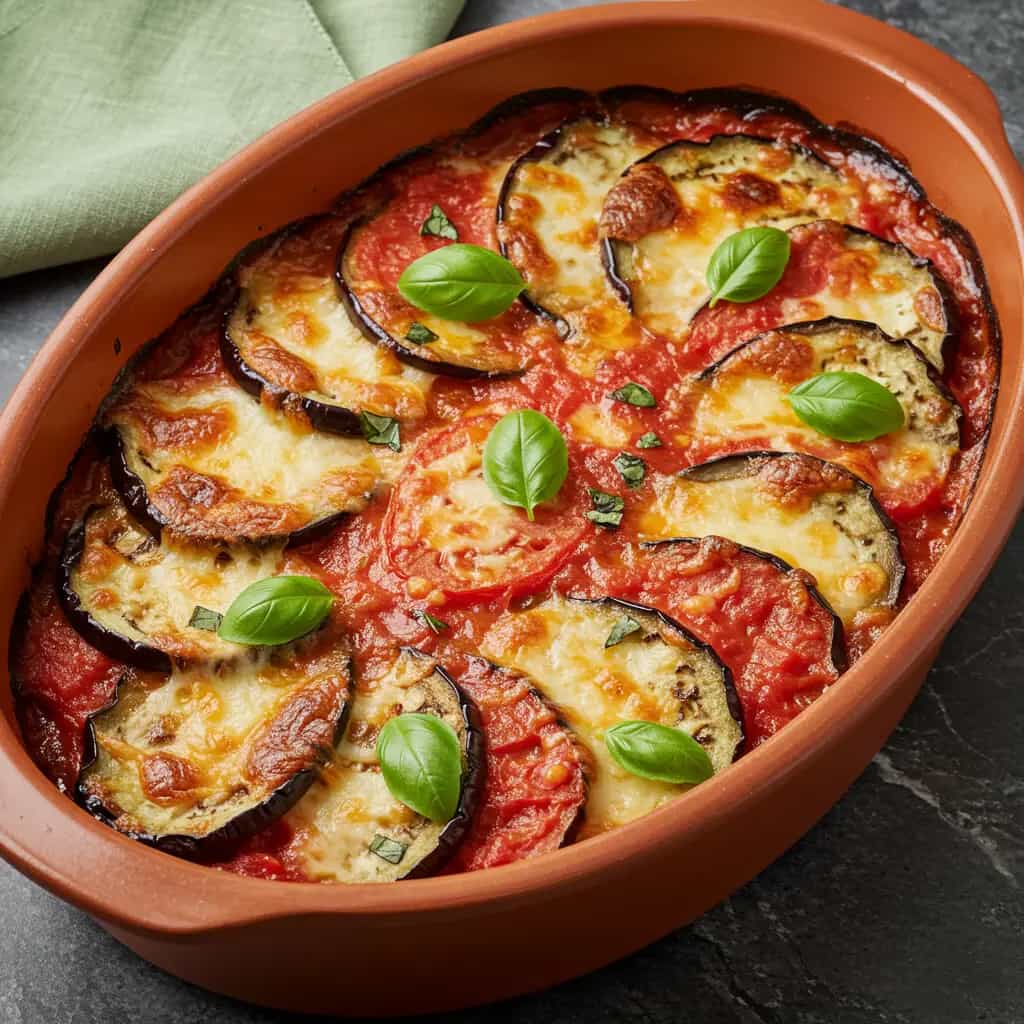 Berinjela à Parmegiana Clássica