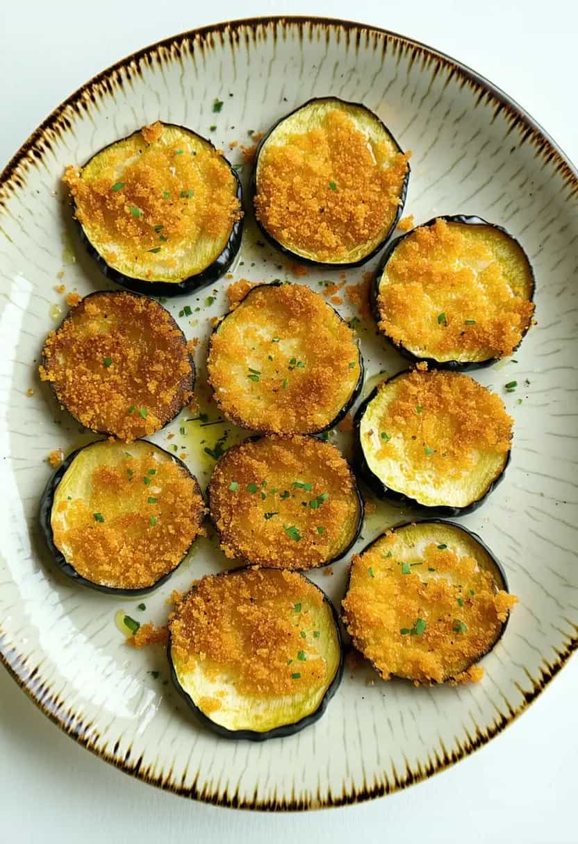 Berinjela Crocante na Airfryer