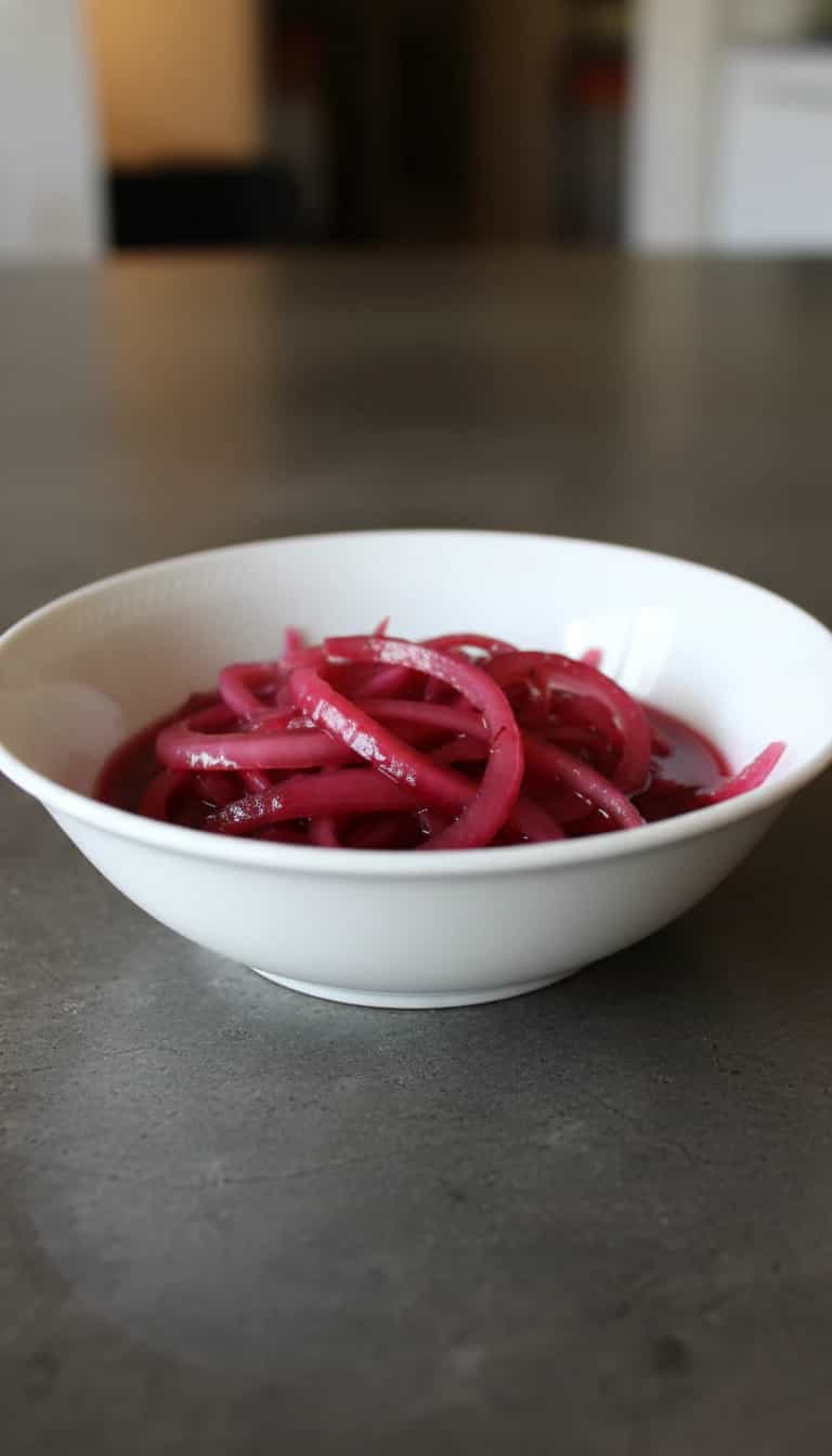 Foto deliciosa de Beterraba ao Vinagrete pronta para servir - Outras Receitas