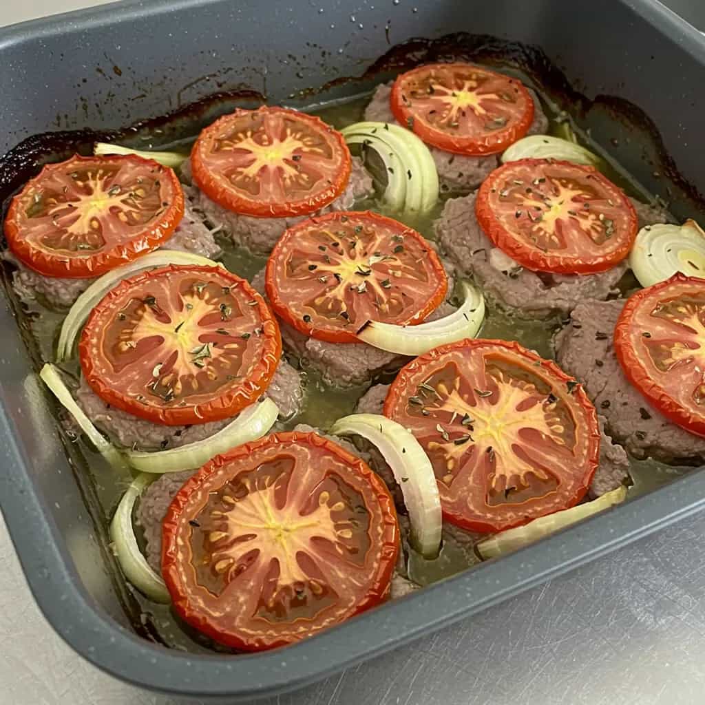 Bife à Parmegiana na Forma