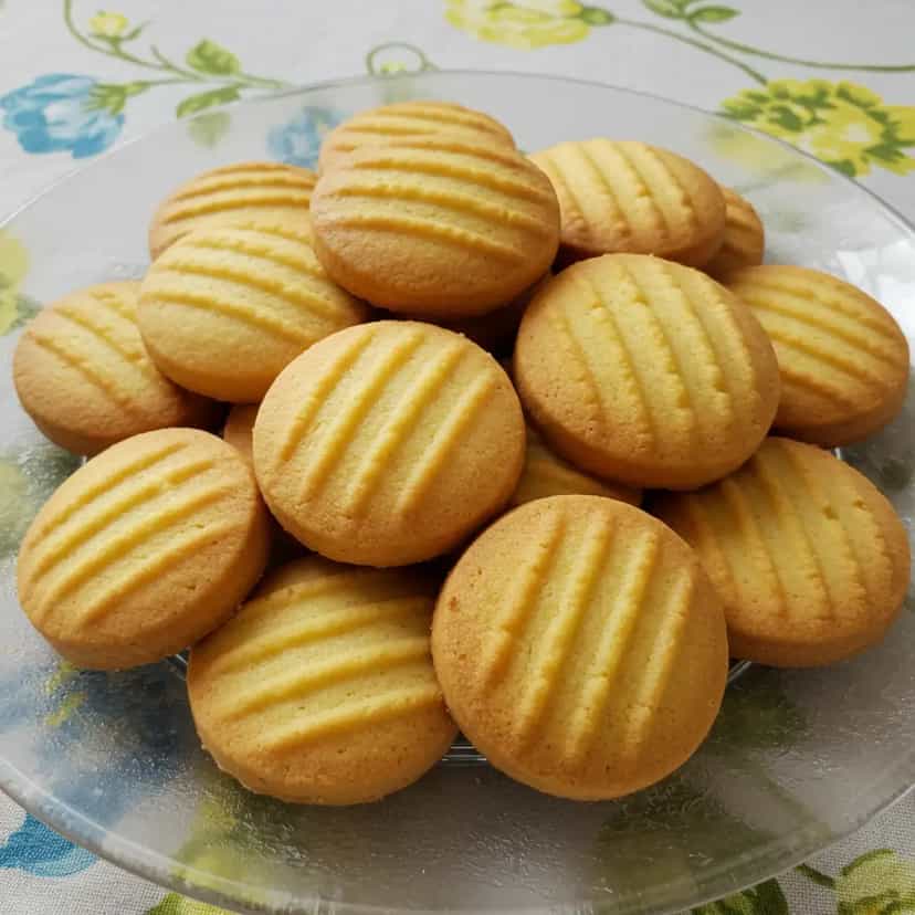Foto deliciosa de Biscoitinhos de Amido pronta para servir - Bolachas & Cookies