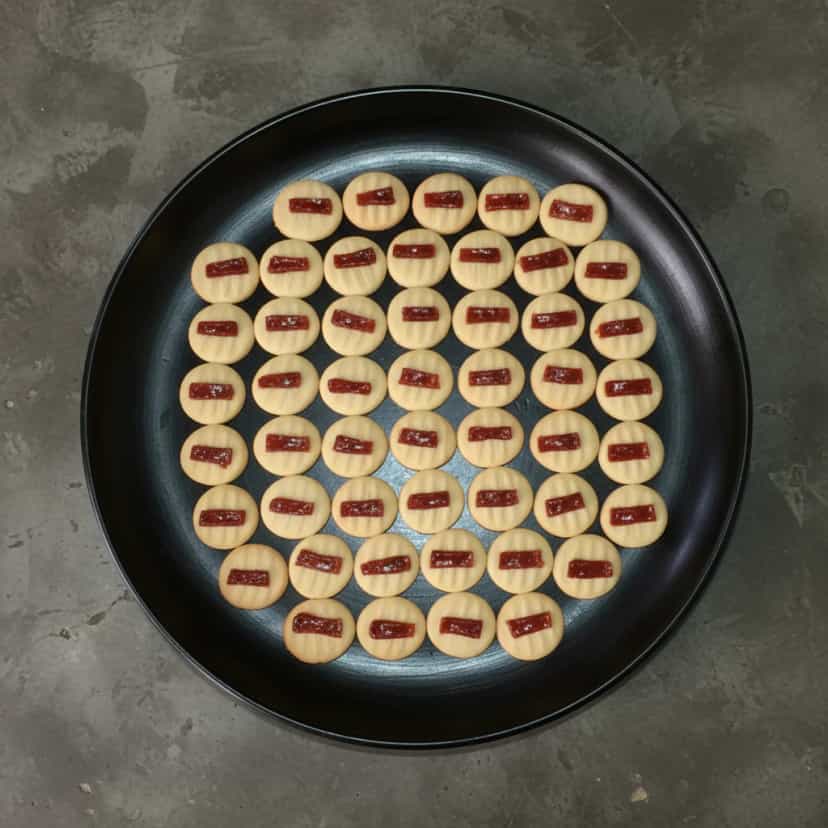 Foto deliciosa de Biscoitinhos de Goiabada pronta para servir - Bolachas & Cookies