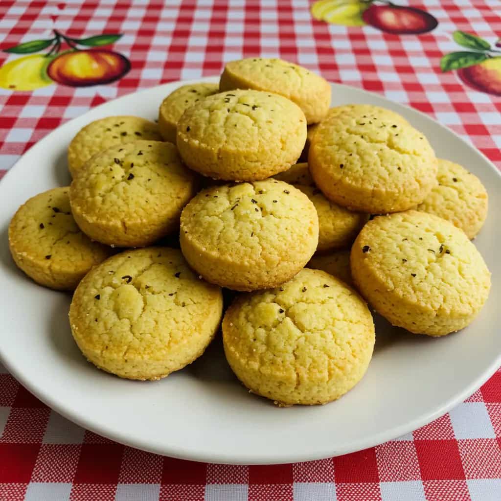 Biscoito Amanteigado de Queijo