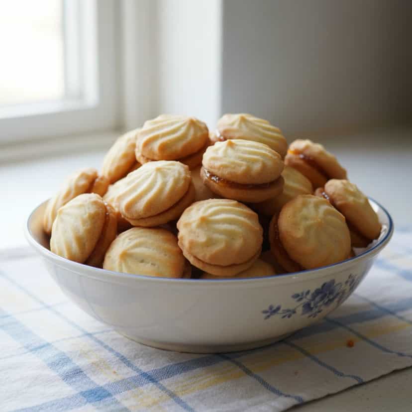 Foto deliciosa de Biscoito Beliscão de Goiabada pronta para servir - Bolachas & Cookies