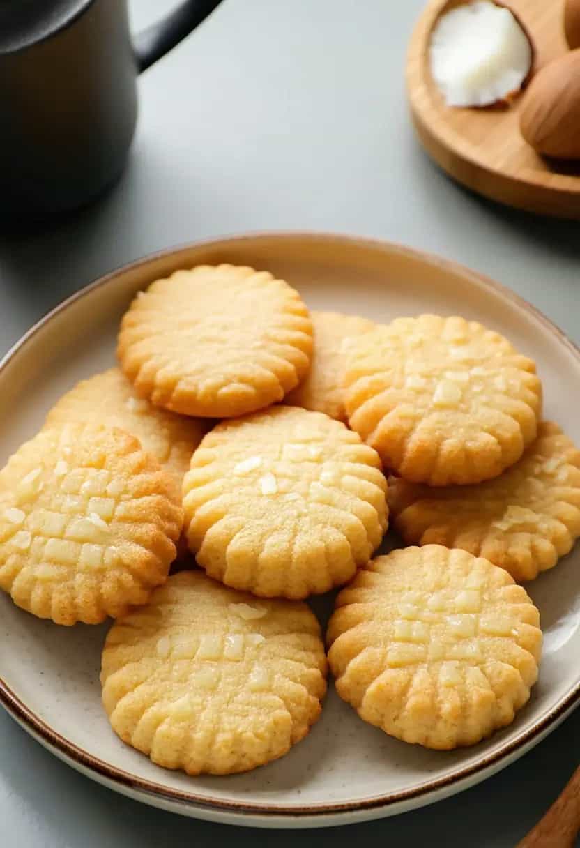 Biscoito de Araruta com Coco