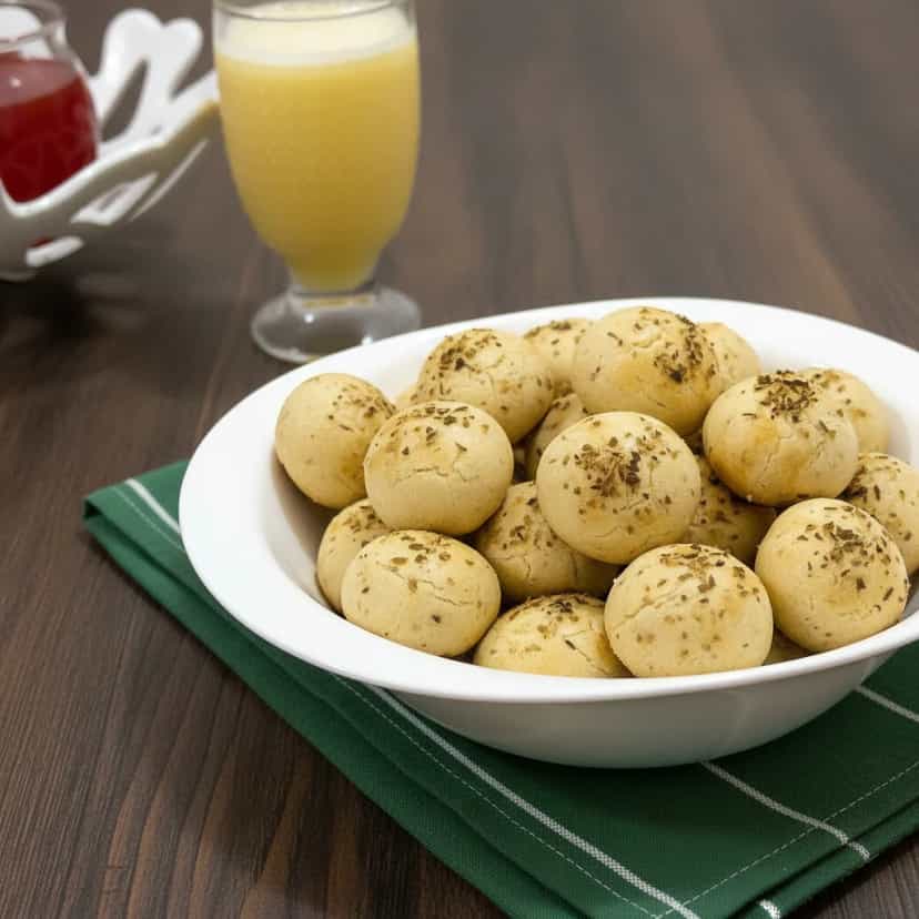 Foto deliciosa de Biscoito de Cebola pronta para servir - Snacks Assados
