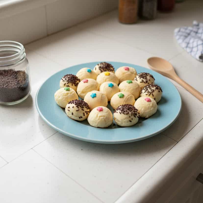 Foto deliciosa de Biscoito de leite condensado pronta para servir - Bolachas & Cookies