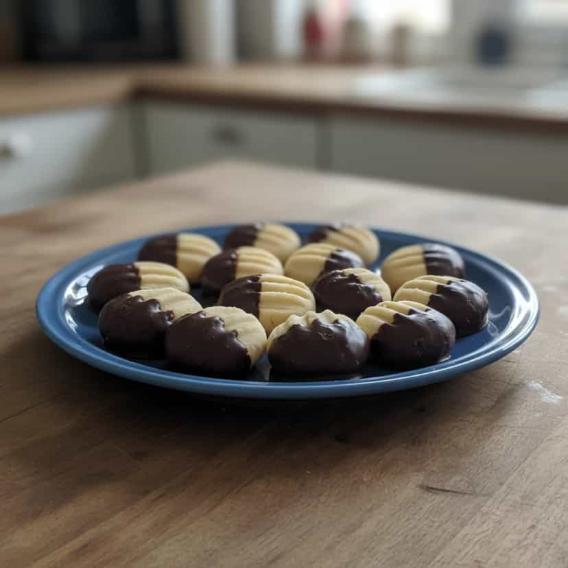 Foto deliciosa de Biscoito de Leite Condensado pronta para servir - Brownies & Cookies