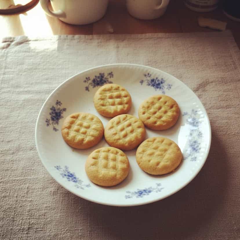 Foto deliciosa de Biscoito de Manteiga pronta para servir - Bolachas & Cookies