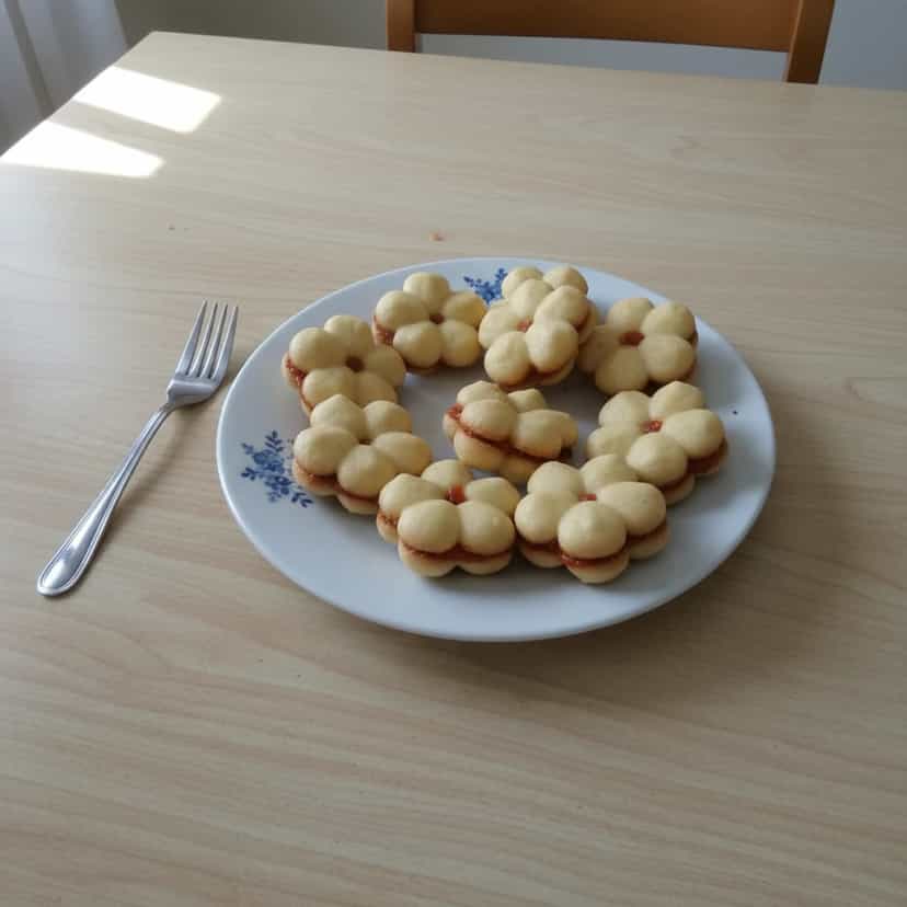 Foto deliciosa de Biscoito de Margarina pronta para servir - Bolachas & Cookies