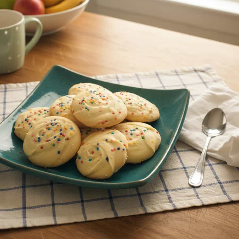 Foto deliciosa de Biscoito de Polvilho Amanteigado pronta para servir - Bolachas & Cookies