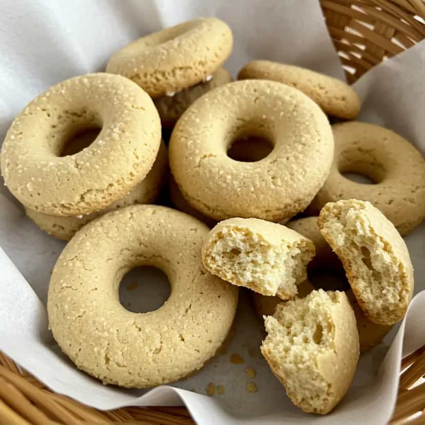 Foto deliciosa de Biscoito de Polvilho Assado pronta para servir - Bolachas & Cookies