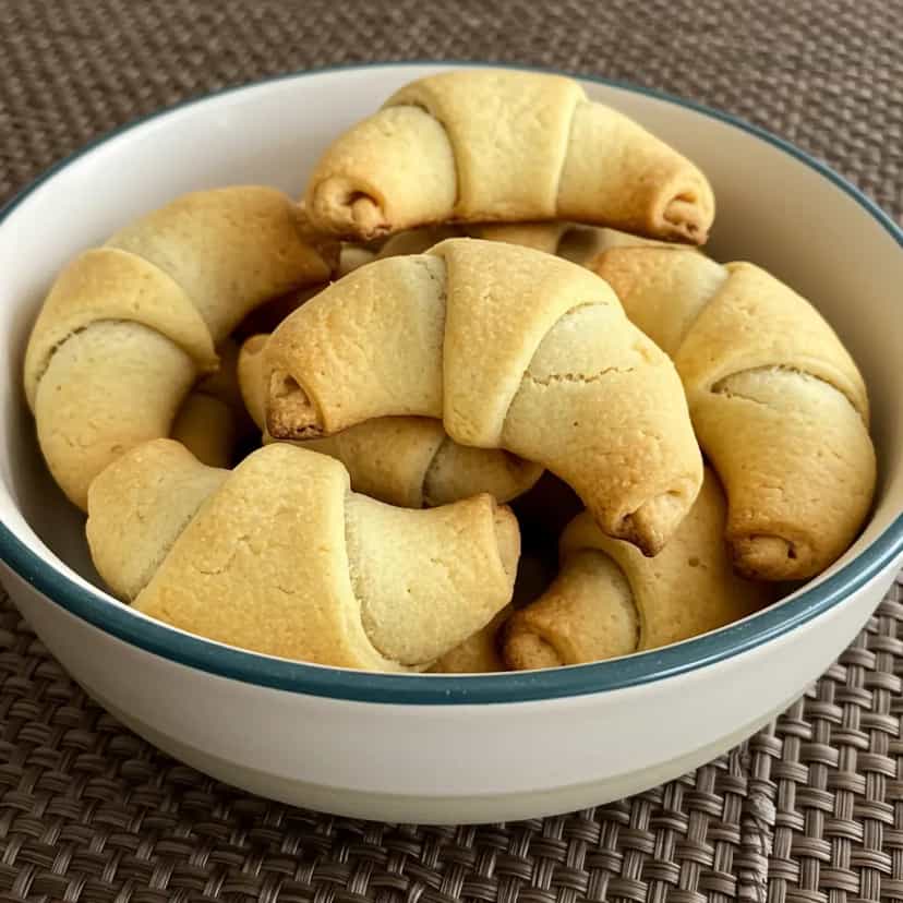 Foto deliciosa de Biscoito de Polvilho Assado pronta para servir - Snacks Assados