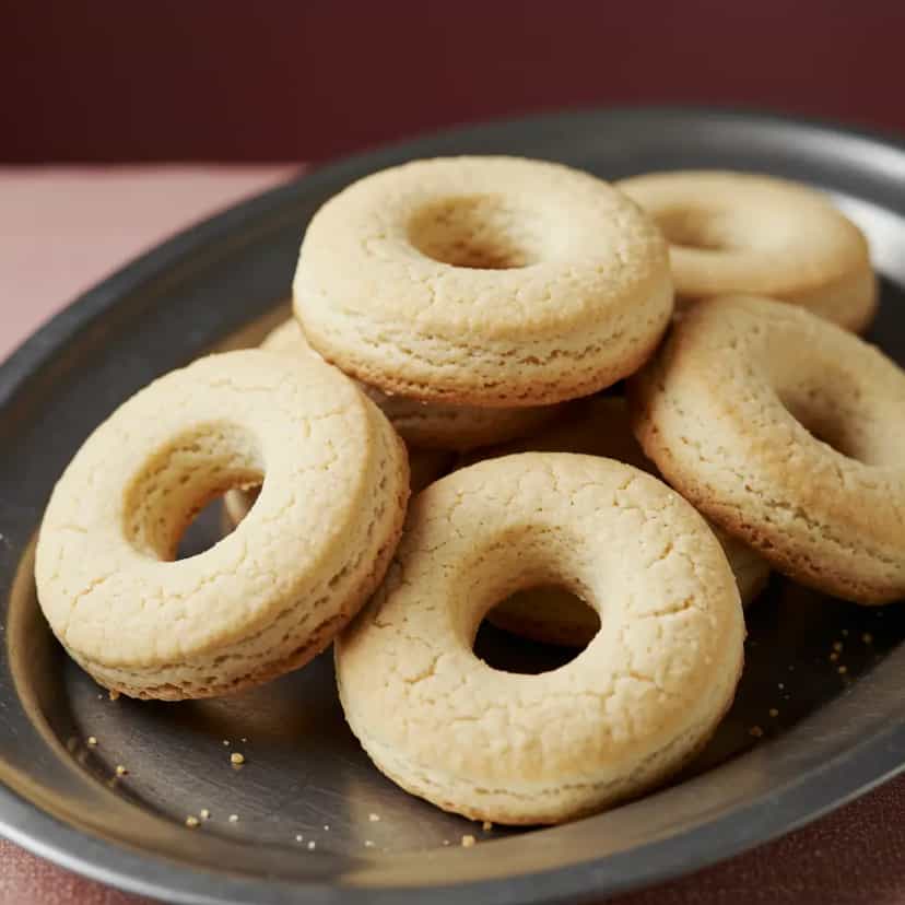 Foto deliciosa de Biscoito de Polvilho Assado pronta para servir - Bolachas & Cookies