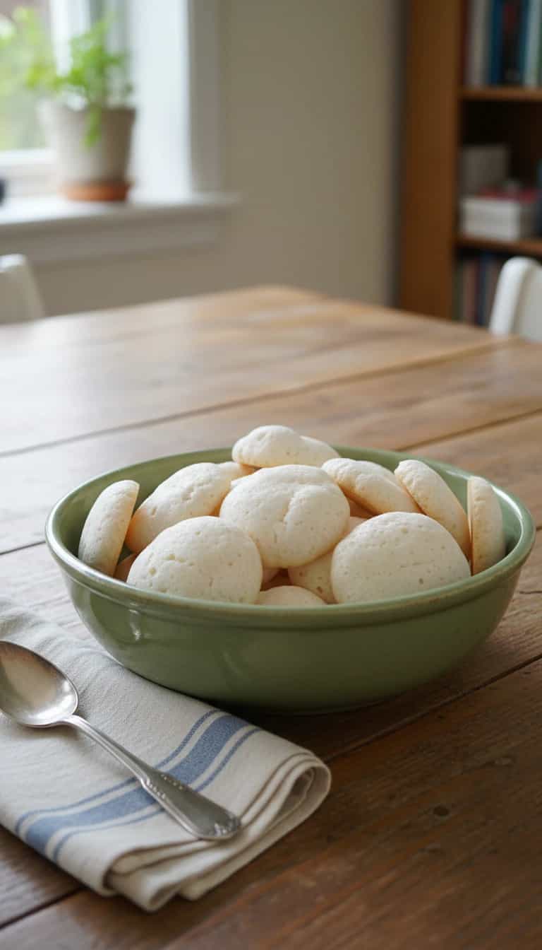 Foto deliciosa de Biscoito de Polvilho Assado pronta para servir - Chips & Biscoitos