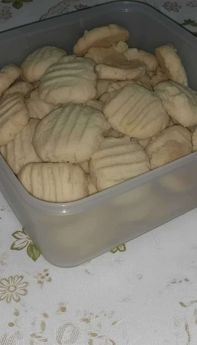 Foto deliciosa de Biscoito de Polvilho Doce Assado pronta para servir - Bolachas & Cookies