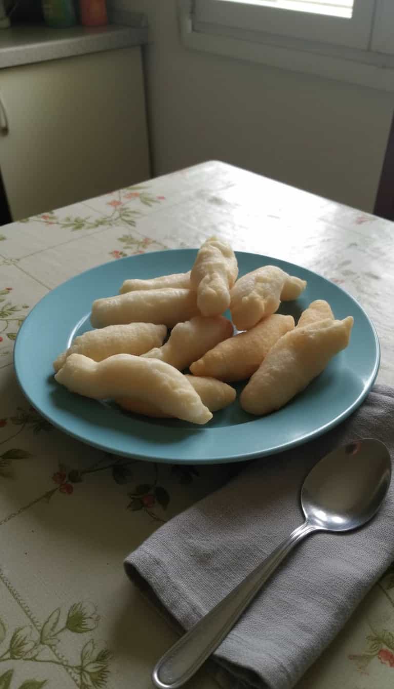 Foto deliciosa de Biscoito de Polvilho Frito pronta para servir - Chips & Biscoitos