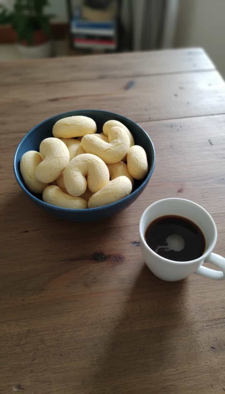 Foto deliciosa de Biscoito de queijo pronta para servir - Chips & Biscoitos