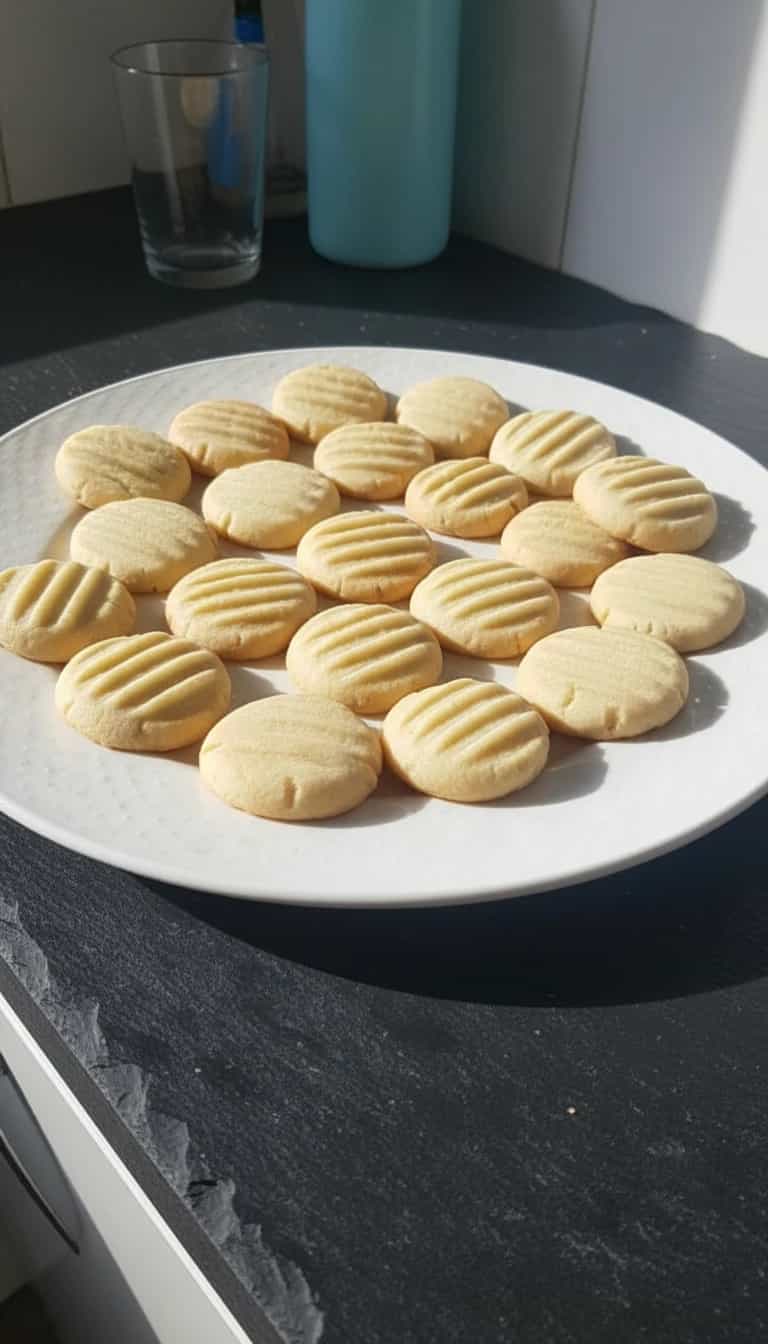 Foto deliciosa de Biscoitos Amanteigados Caseiros pronta para servir - Bolachas & Cookies