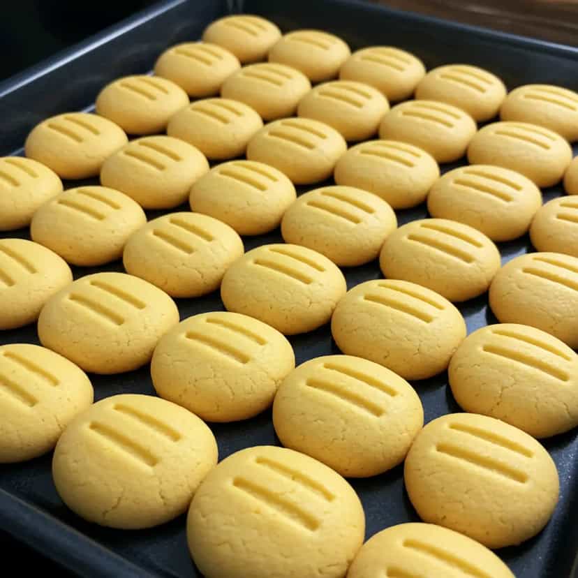 Foto deliciosa de Biscoitos amanteigados caseiros pronta para servir - Bolachas & Cookies
