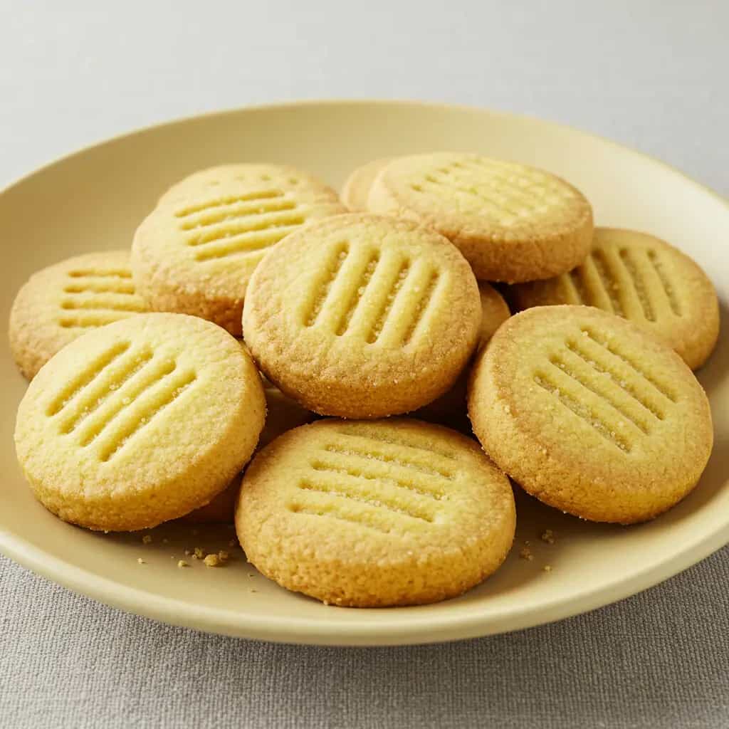 Biscoitos amanteigados caseiros