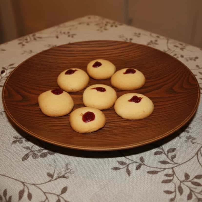 Foto deliciosa de Biscoitos amanteigados com goiabada pronta para servir - Brownies & Cookies