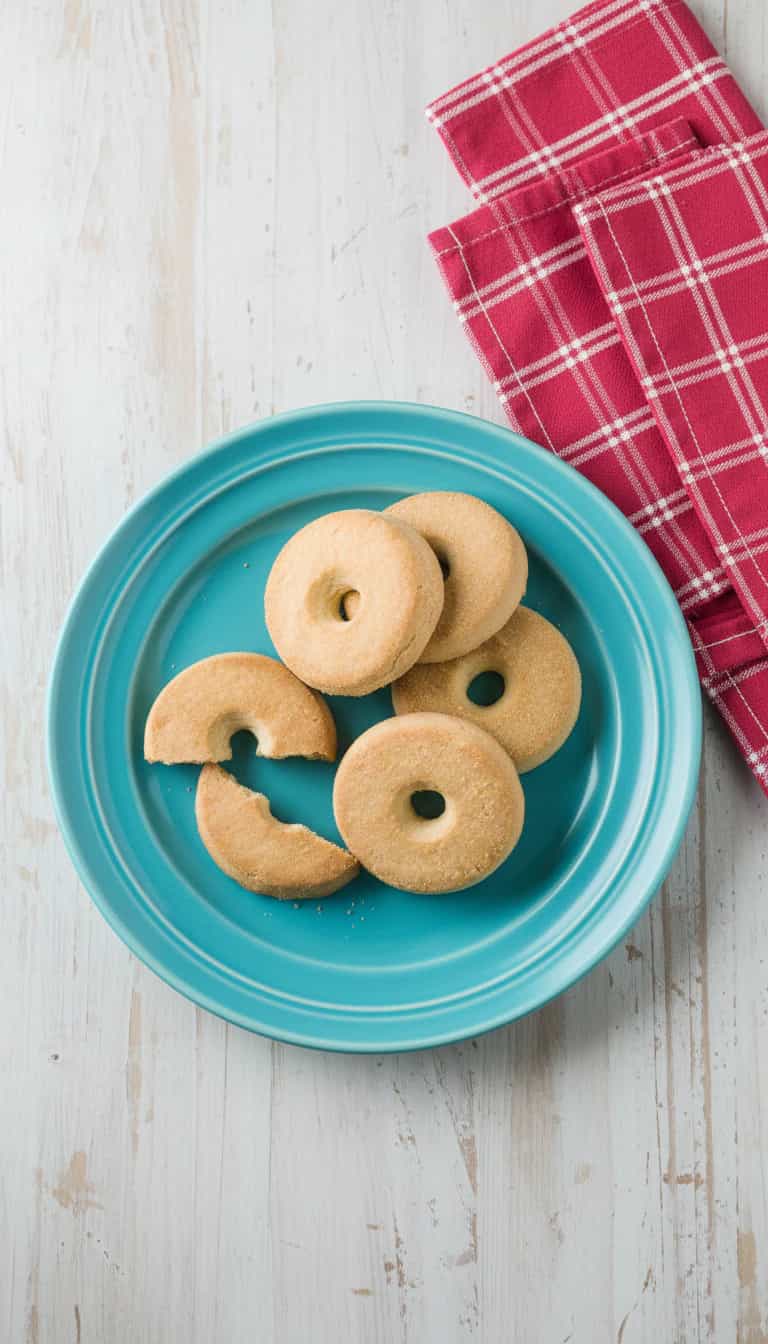 Foto deliciosa de Biscoitos Amanteigados de Coco pronta para servir - Bolachas & Cookies