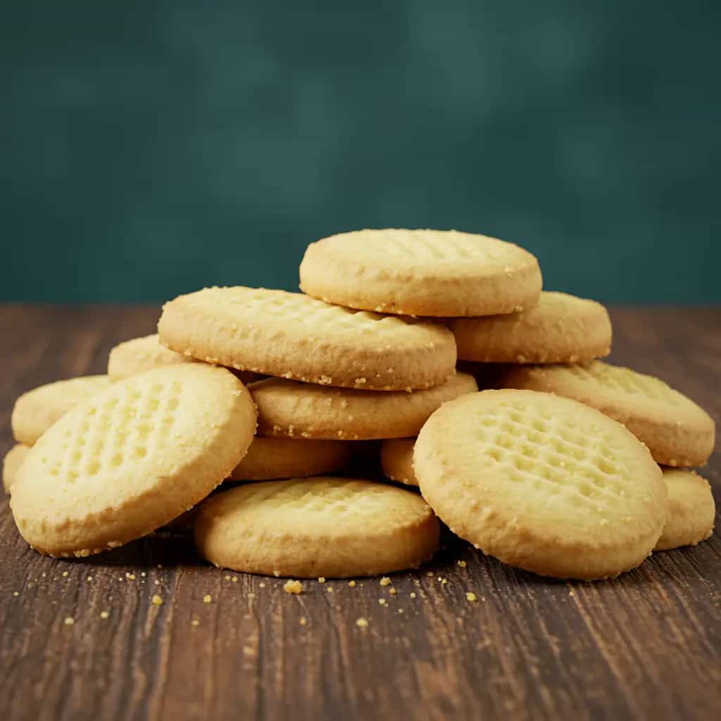 Biscoitos amanteigados de Limão