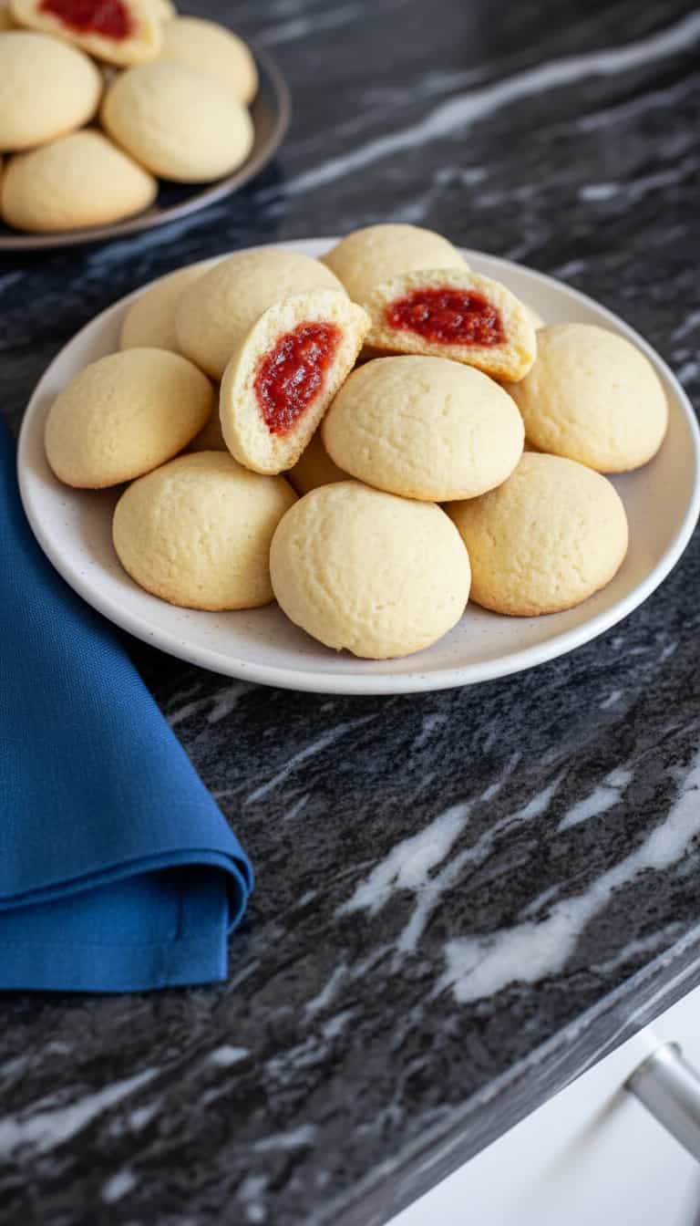 Foto deliciosa de Biscoitos Beliscos de Goiabada pronta para servir - Bolachas & Cookies