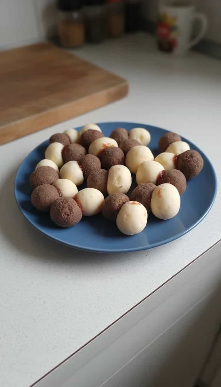 Foto deliciosa de Biscoitos Casadinhos de Goiabada pronta para servir - Bolachas & Cookies